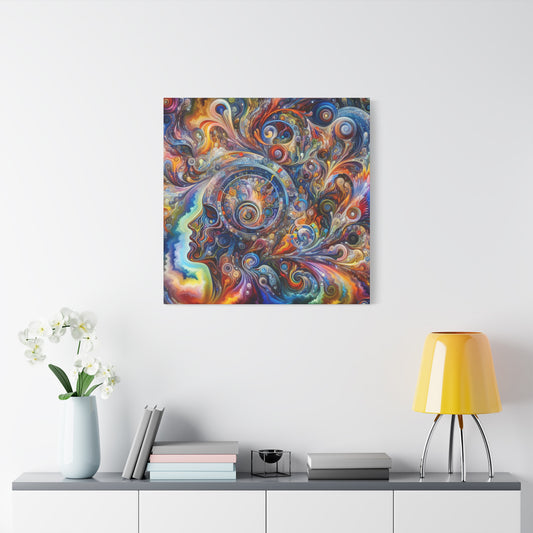 bunter Punk vonTheodore Vanborough Bloomfield -Canvas