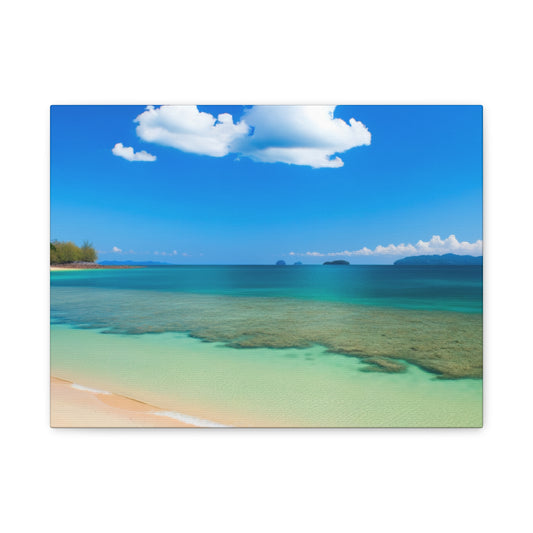 Entdecke die Schönheit Thailands: Atemberaubende Strand- und Meereslandschaften für Dein Zuhause - Canvas - Wandbild
