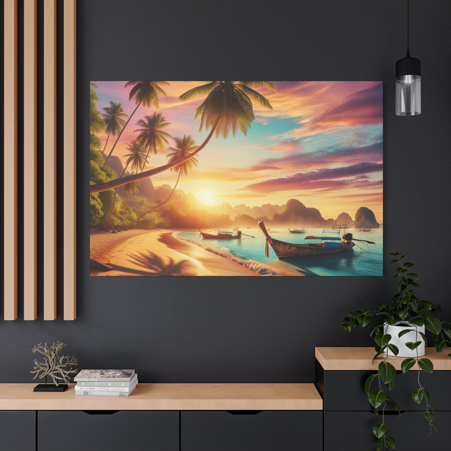 Traumhafte Küstenparadiese: Entdecken Sie unsere exklusive Kollektion von Strand- und Meerbildern aus Thailand - Canvas - Wandbild