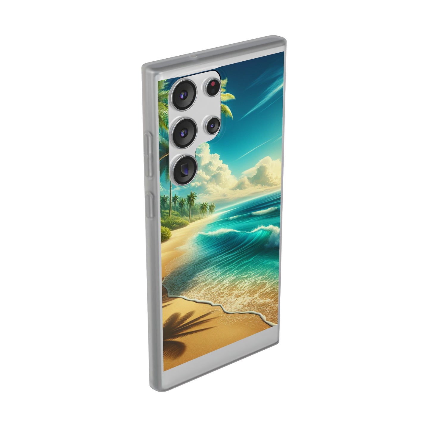 Strandparadies Handy Cover - Für iPhone & Samsung, Tauche ein in die Wellen - Die Inspiration für einen baldigen Urlaub