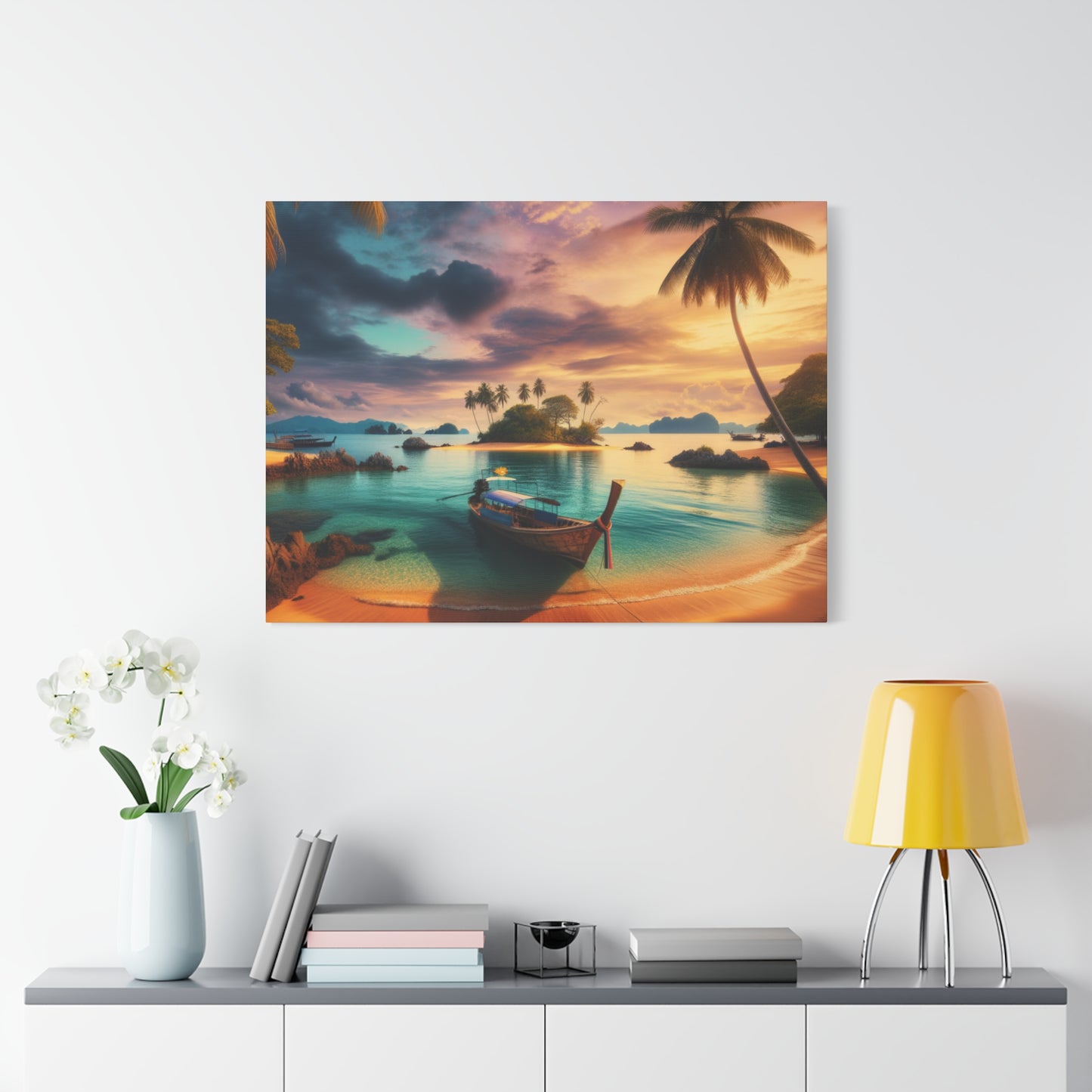 Entdecke die Schönheit Thailands: Atemberaubende Strand- und Meereslandschaften für Dein Zuhause       - Canvas  - Wandbild