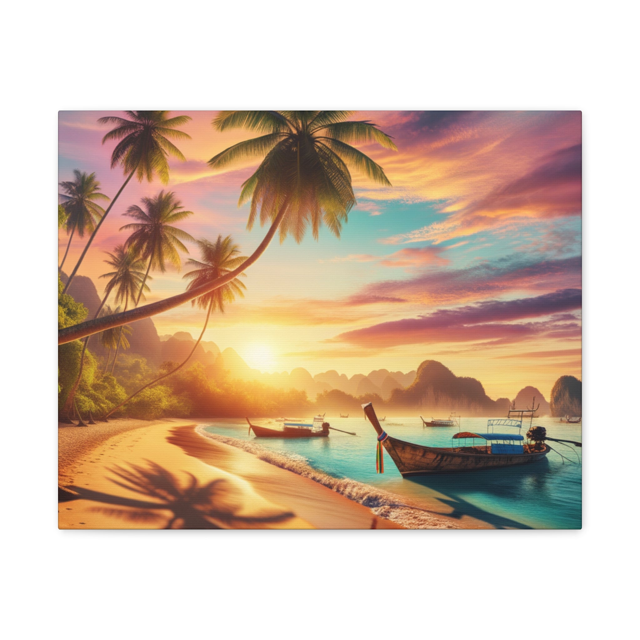 Traumhafte Küstenparadiese: Entdecken Sie unsere exklusive Kollektion von Strand- und Meerbildern aus Thailand  - Canvas  - Wandbild