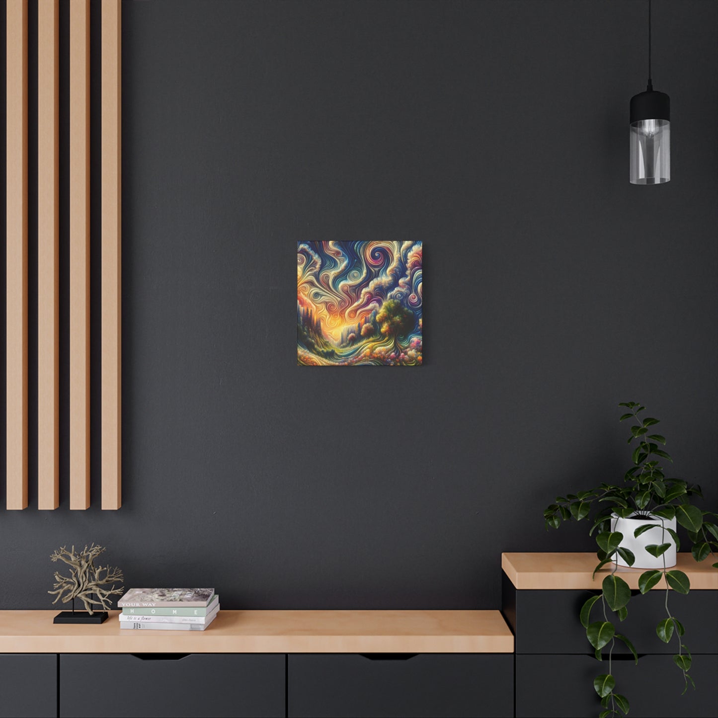 bebender Himmel von Edgar Bellefontaine    -Canvas -Wandgemälde