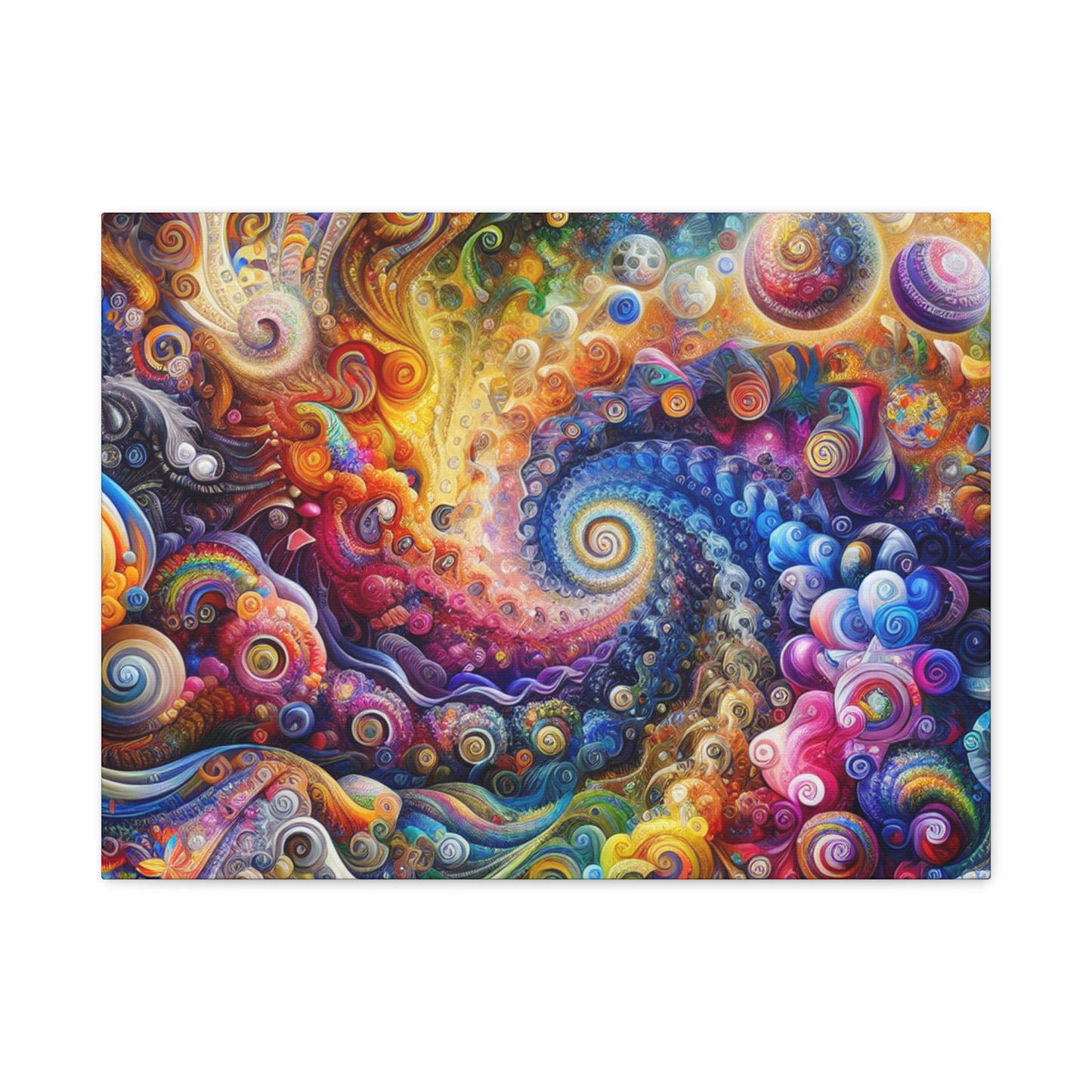 Farbenfrohe Blasen von Theodore Belleview Collection -Canvas -Wandgemälde
