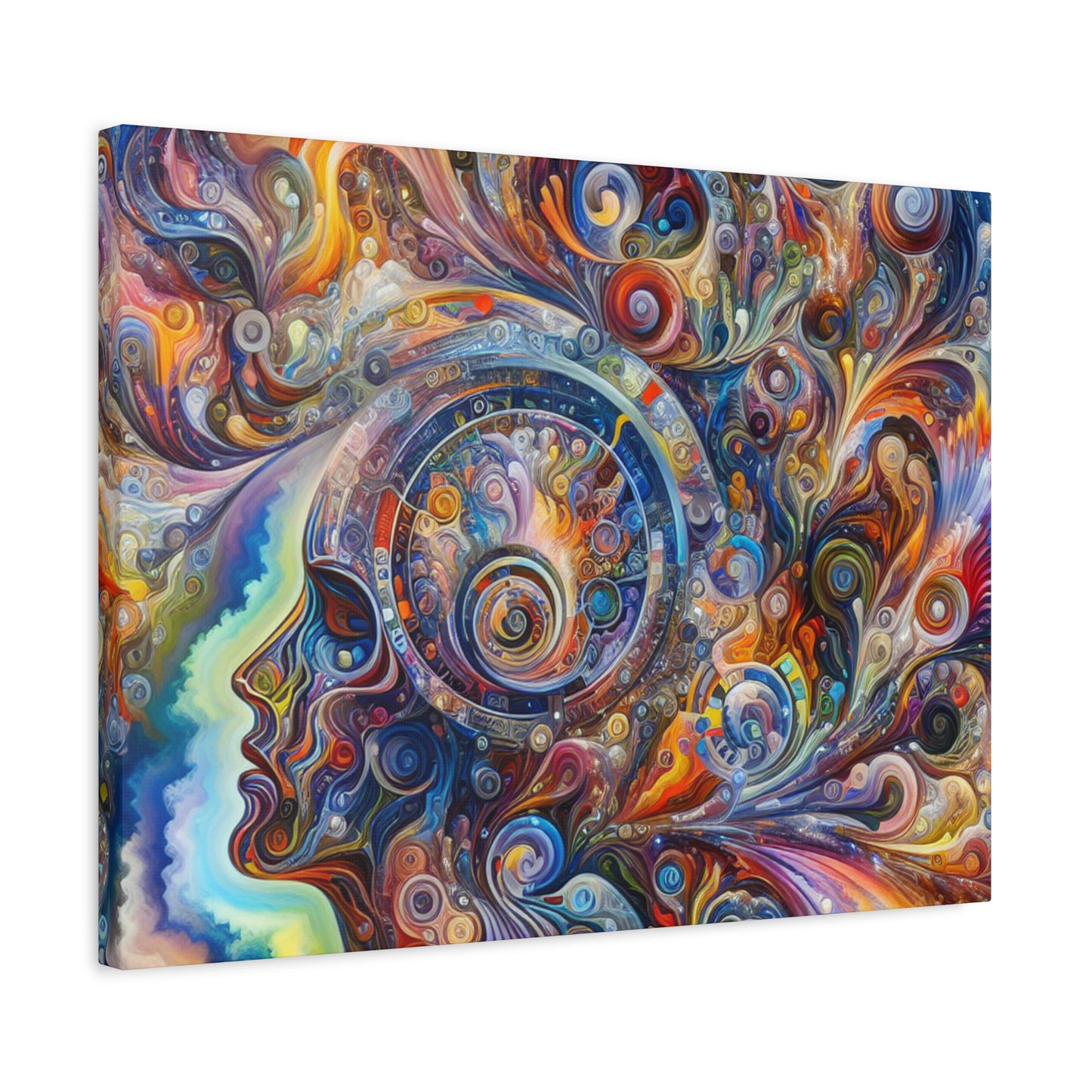 bunter Punk vonTheodore Vanborough Bloomfield     -Canvas