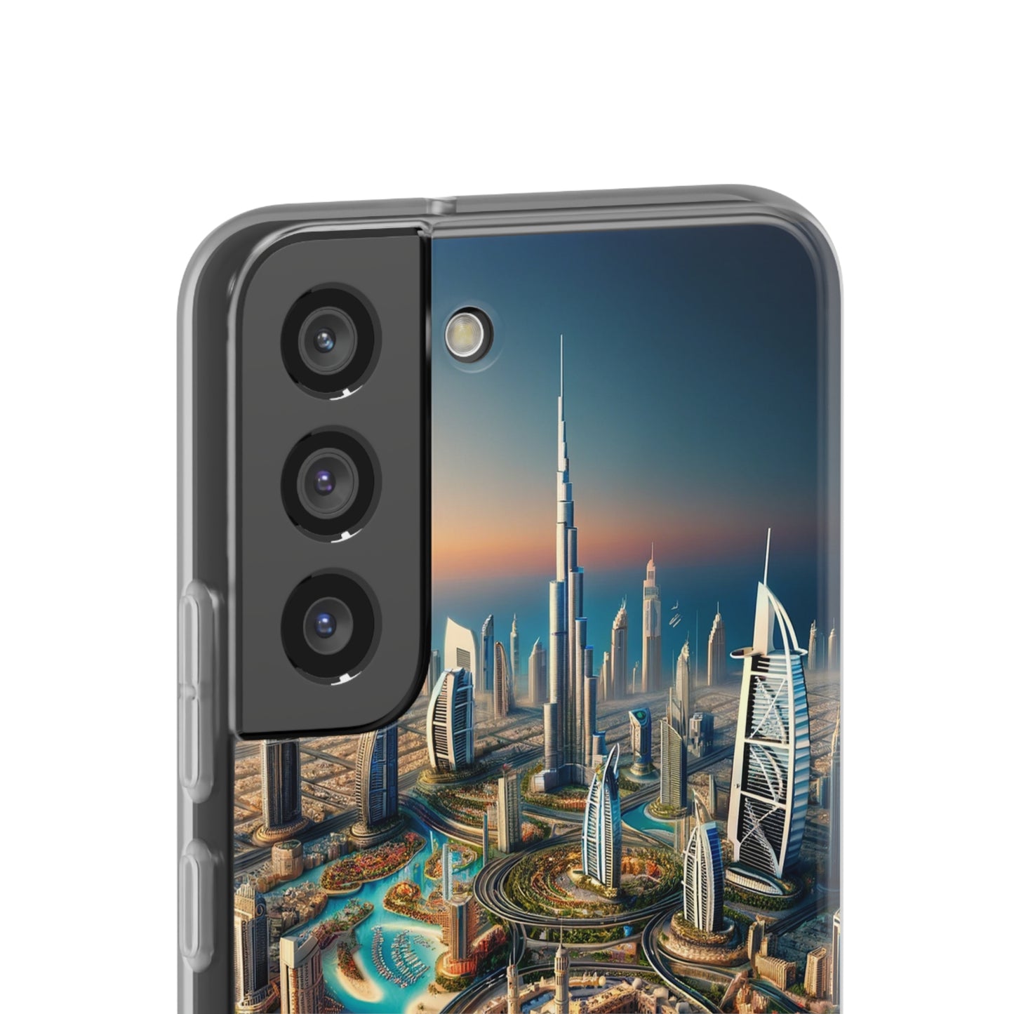 Dubai Dreams: Dein Handy-Cover in luxuriösem Glanz mit dem Design der Wahrzeichen Dubais wie z.B. Burj Khalifa oder dem Burj al Arab!