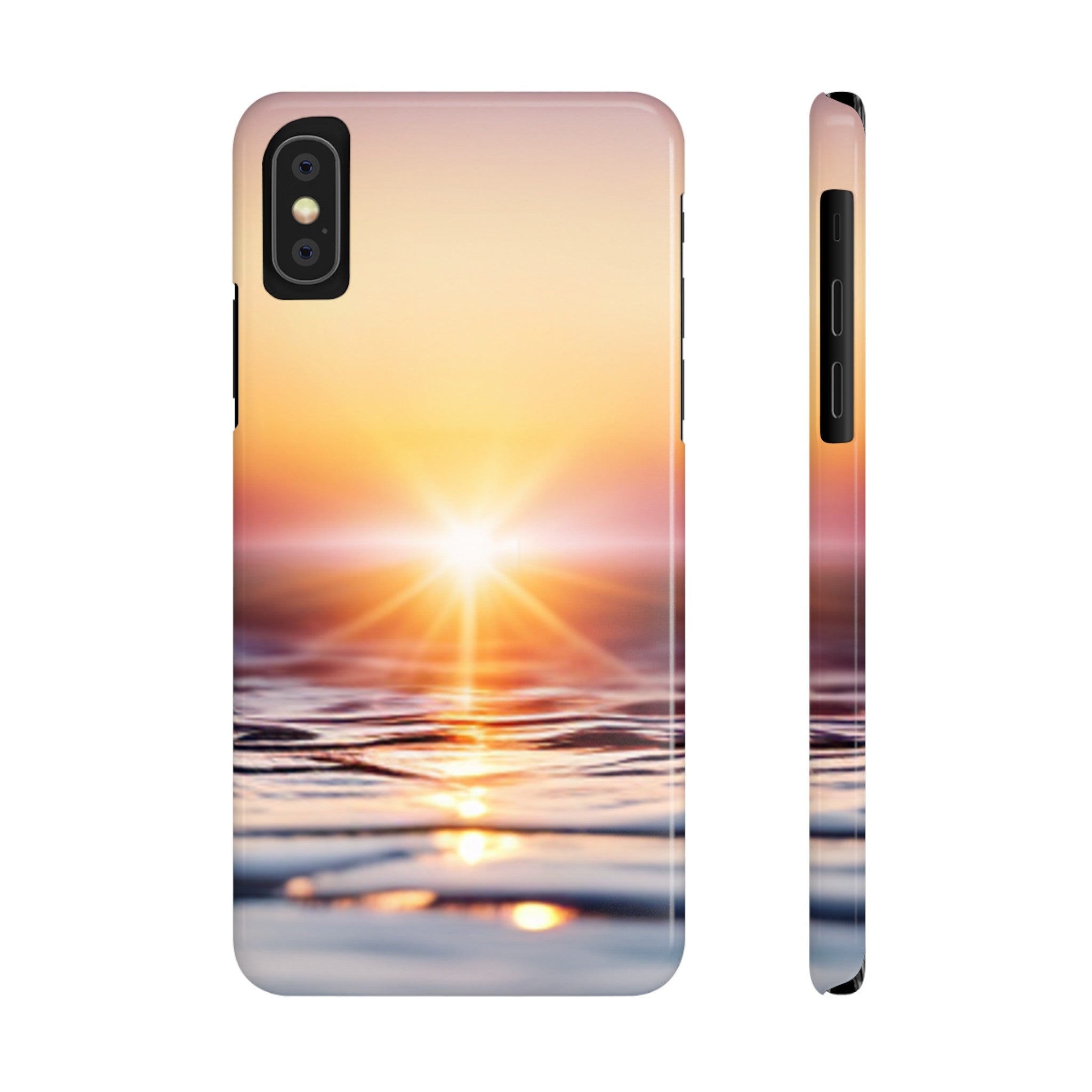 Bezaubernde Sonnenuntergangs-Handyhülle - Perfekt im neuen Design für Dein iPhone