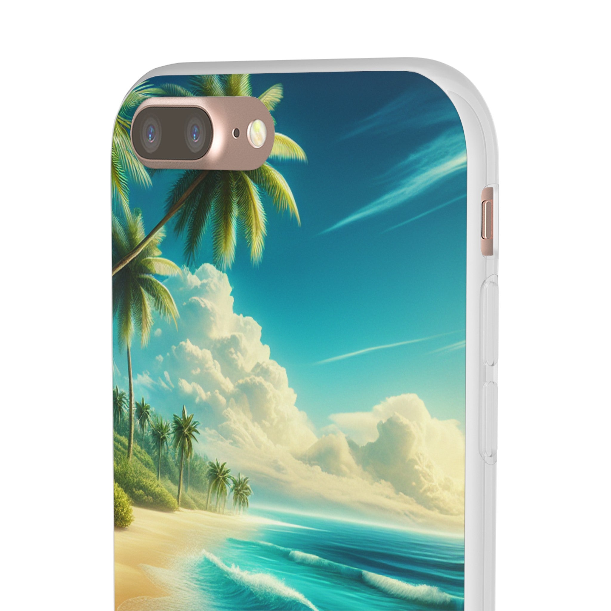 Strandparadies Handy Cover - Für iPhone & Samsung, Tauche ein in die Wellen - Die Inspiration für einen baldigen Urlaub