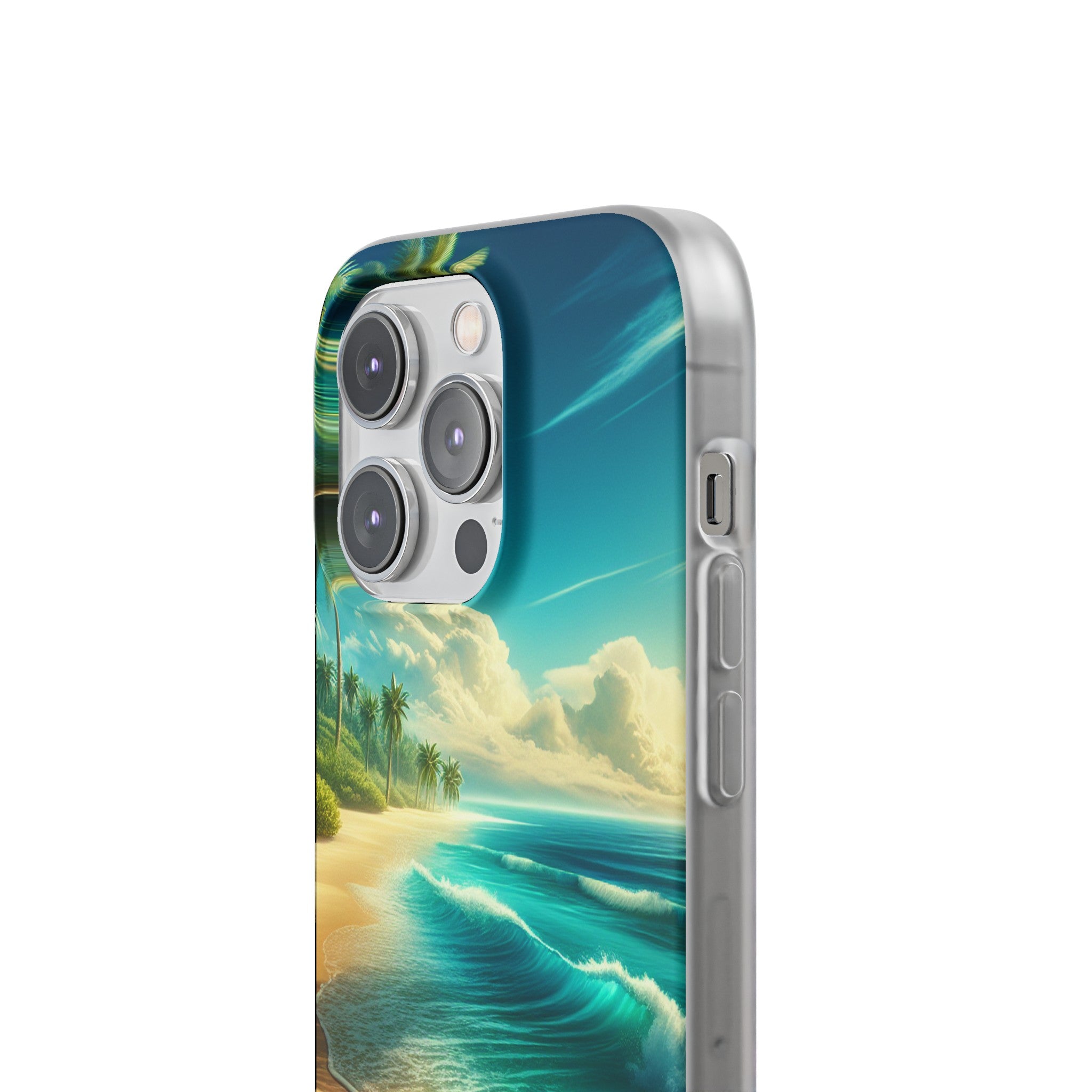 Strandparadies Handy Cover - Für iPhone & Samsung, Tauche ein in die Wellen - Die Inspiration für einen baldigen Urlaub