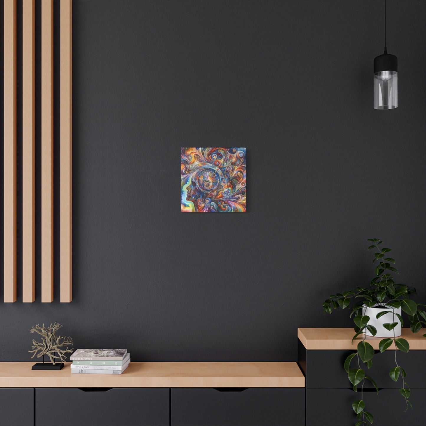bunter Punk vonTheodore Vanborough Bloomfield     -Canvas