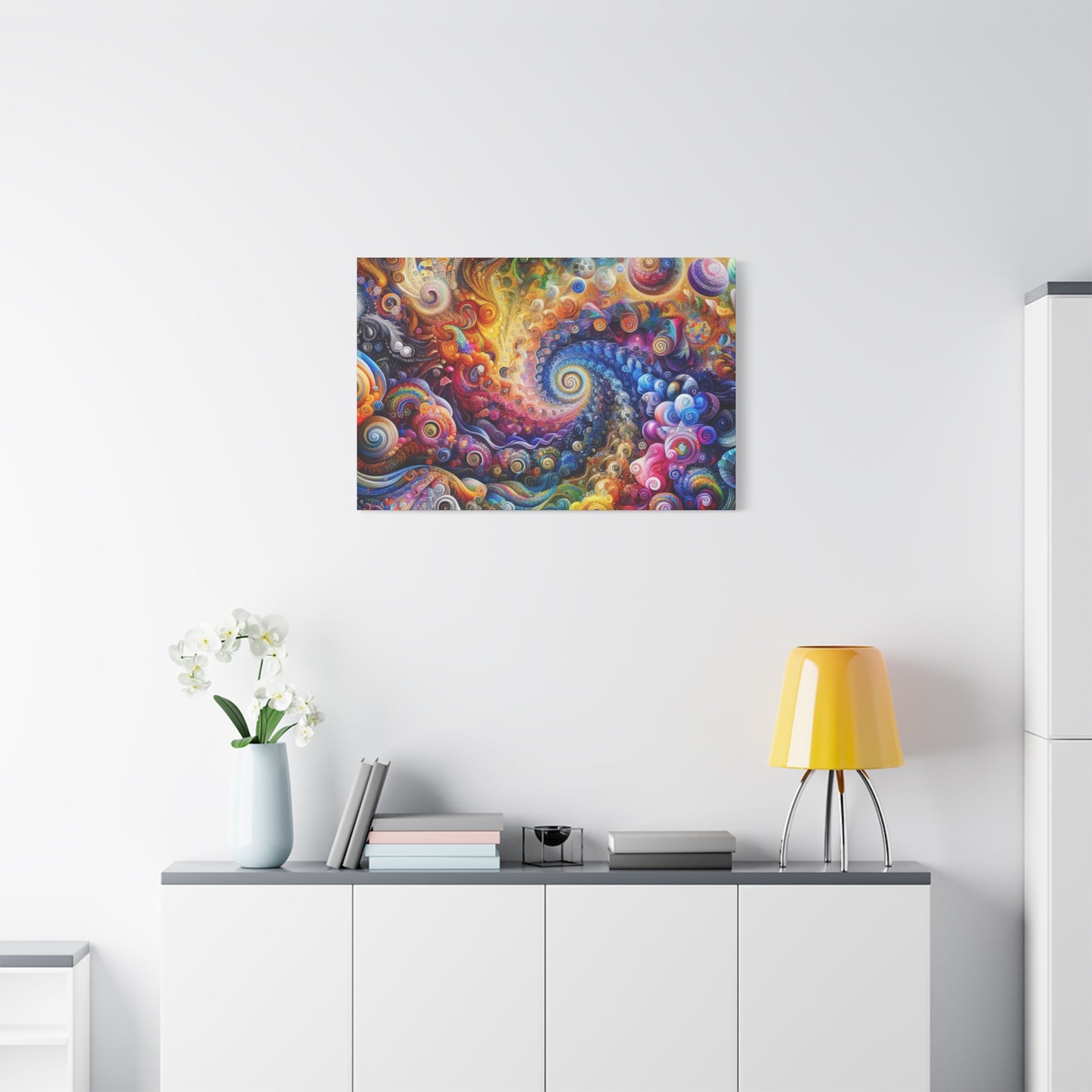Farbenfrohe Blasen von Theodore Belleview Collection -Canvas -Wandgemälde