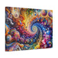 Farbenfrohe Blasen von Theodore Belleview Collection -Canvas -Wandgemälde