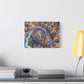 bunter Punk vonTheodore Vanborough Bloomfield     -Canvas