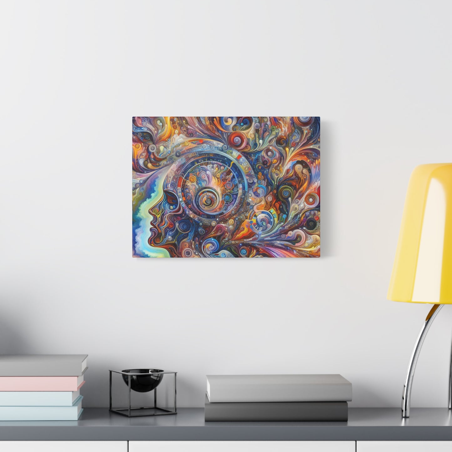 bunter Punk vonTheodore Vanborough Bloomfield     -Canvas