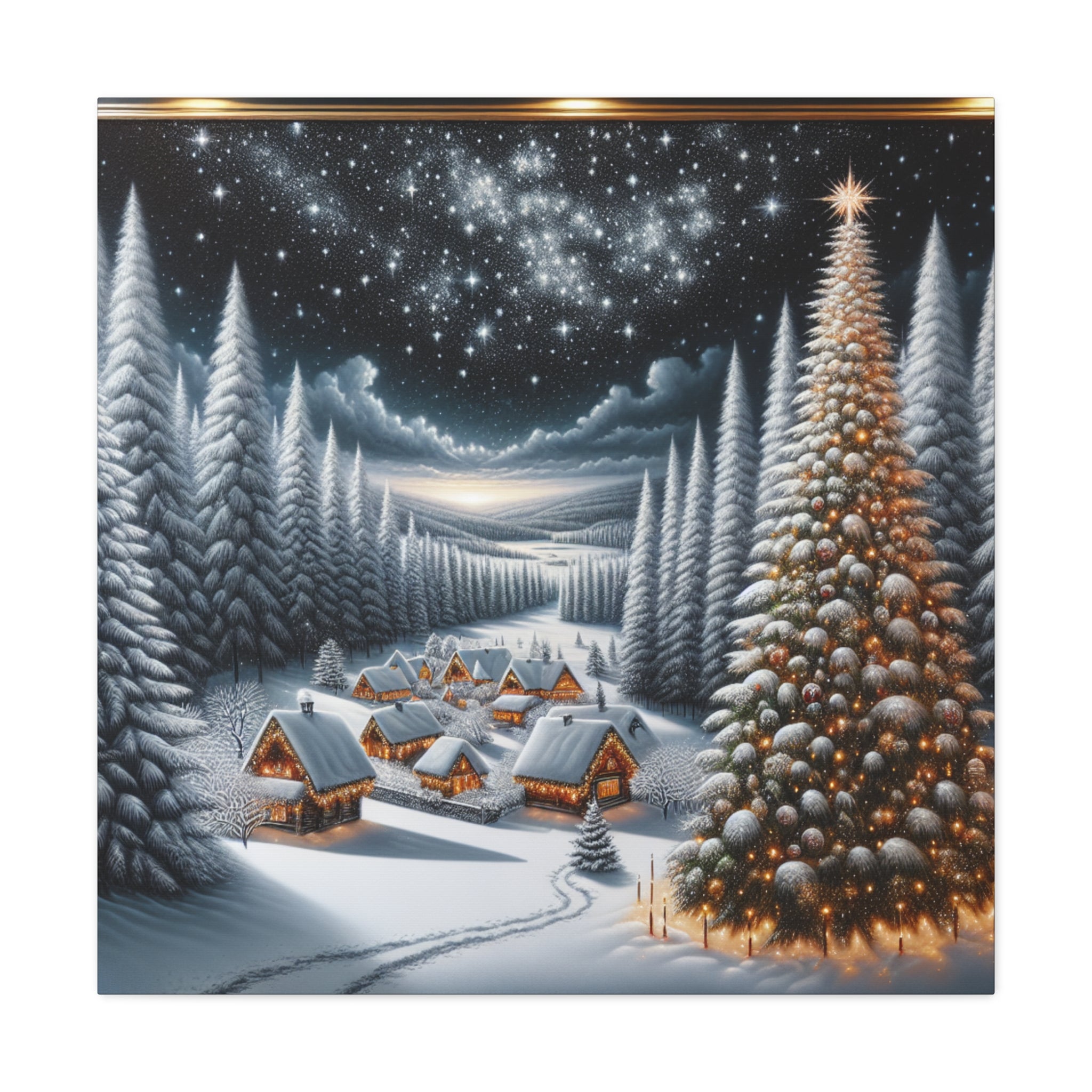 Winter Wonderland Theodore Monetson -Canvas -Wandgemälde