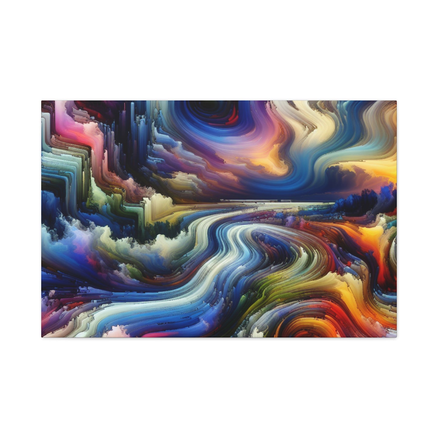 Bunter Vielfalt von Sebastian Kensington    -Canvas -Wandgemälde