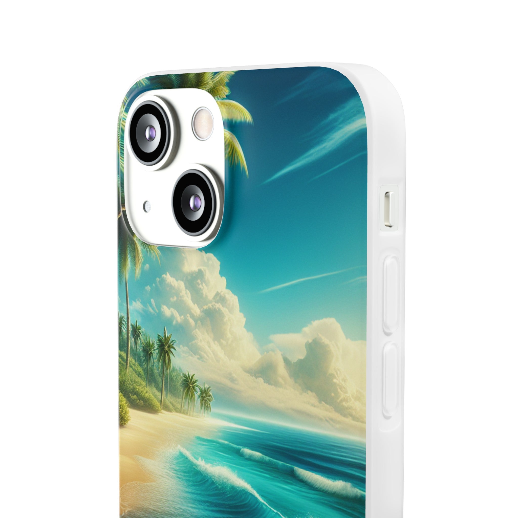 Strandparadies Handy Cover - Für iPhone & Samsung, Tauche ein in die Wellen - Die Inspiration für einen baldigen Urlaub