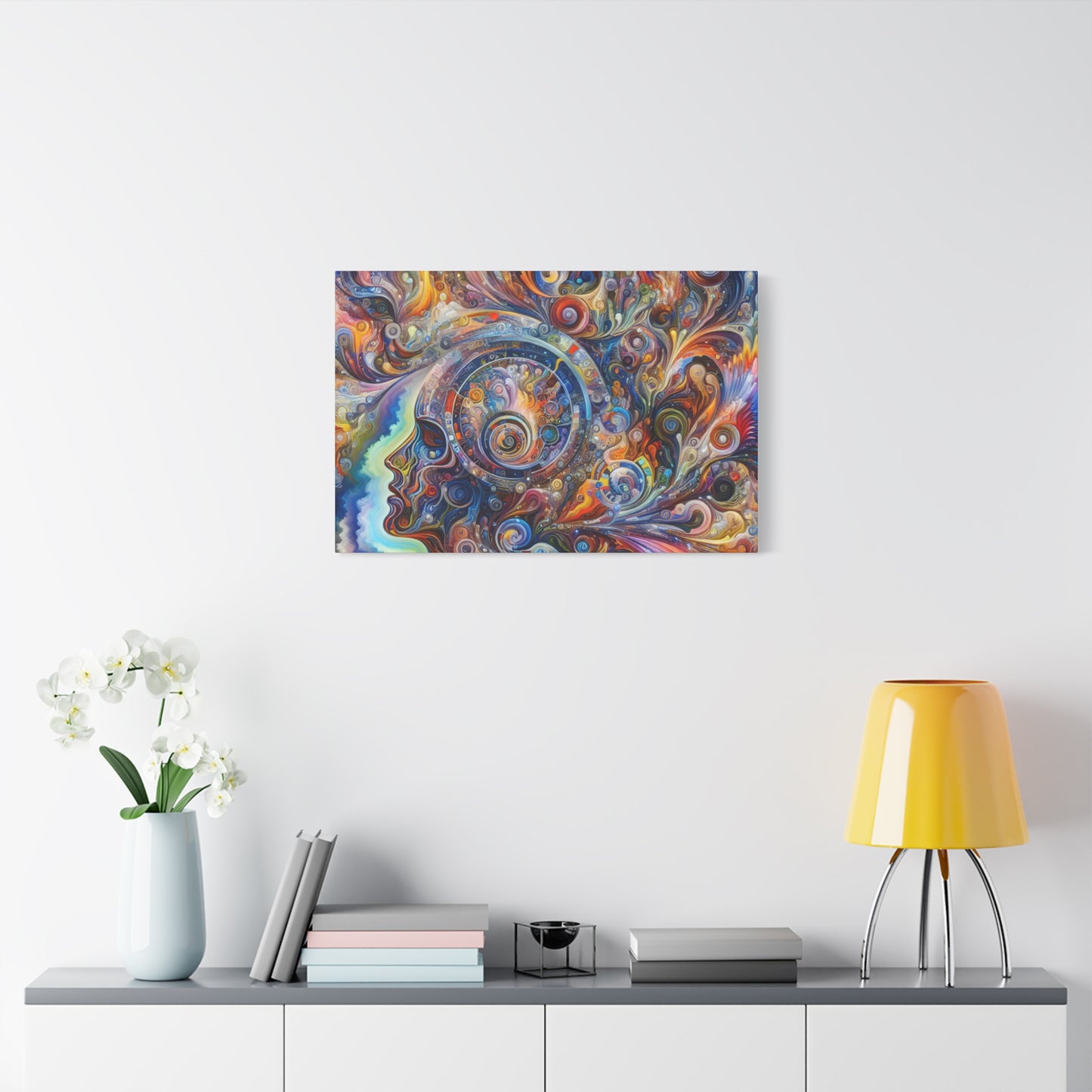 bunter Punk vonTheodore Vanborough Bloomfield     -Canvas