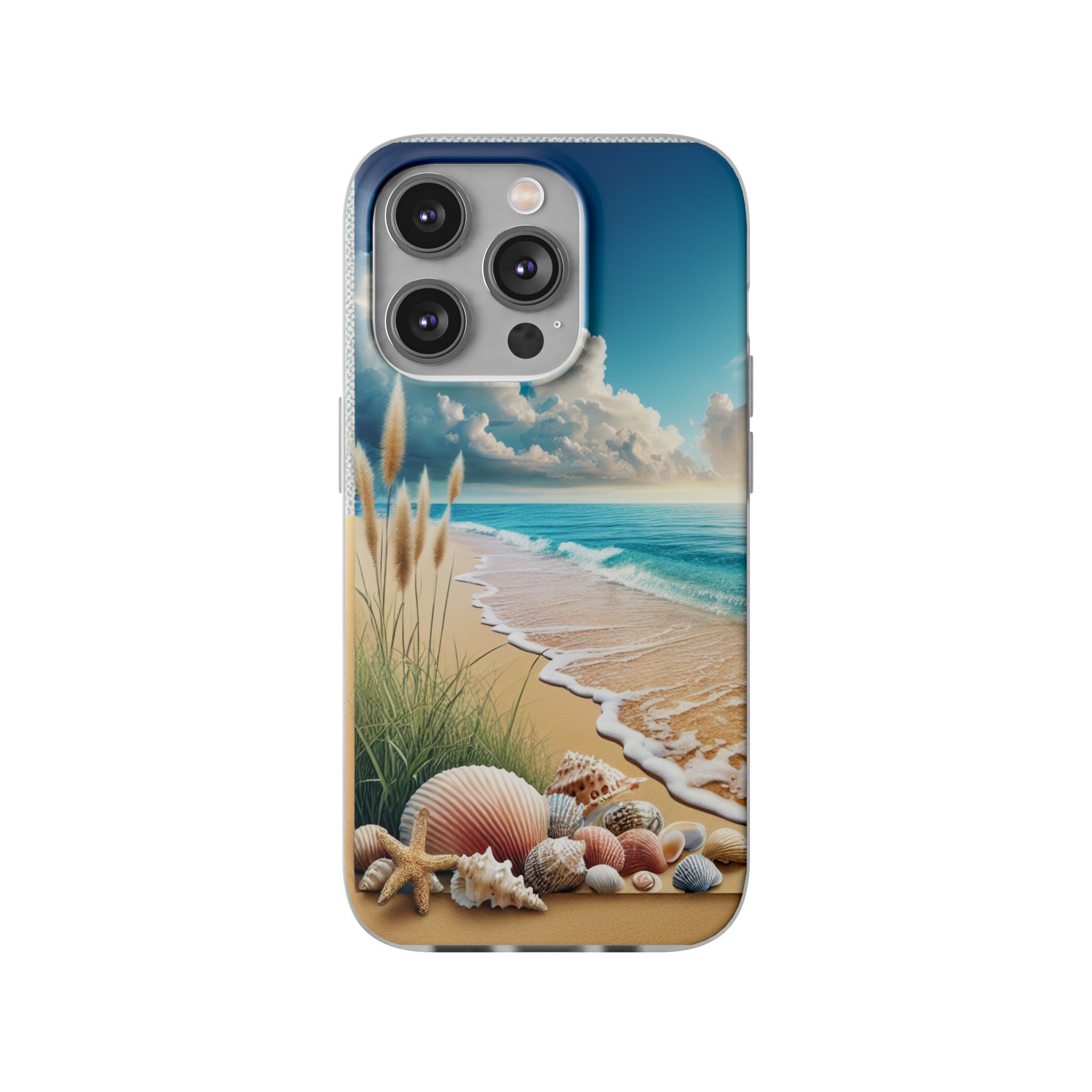 Strandparadies Handy Cover - Für iPhone & Samsung, Tauche ein in die Wellen - Die Inspiration für einen baldigen Urlaub