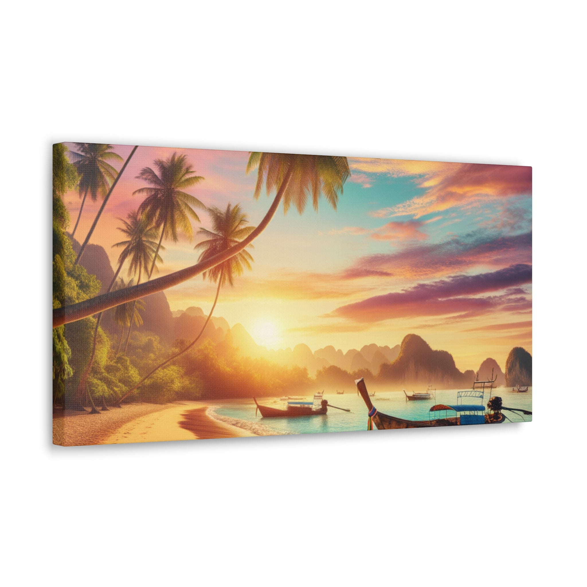 Traumhafte Küstenparadiese: Entdecken Sie unsere exklusive Kollektion von Strand- und Meerbildern aus Thailand  - Canvas  - Wandbild