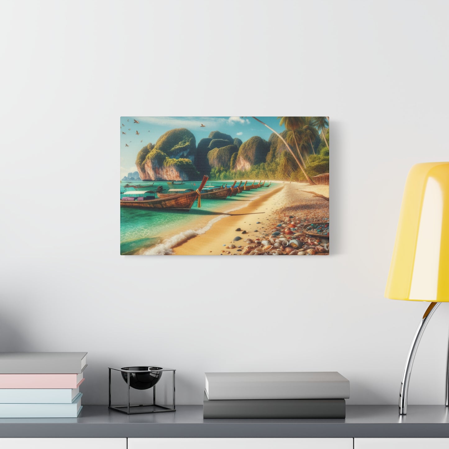 Entdecke die Schönheit Thailands: Atemberaubende Strand- und Meereslandschaften für Dein Zuhause    - Canvas  - Wandbild