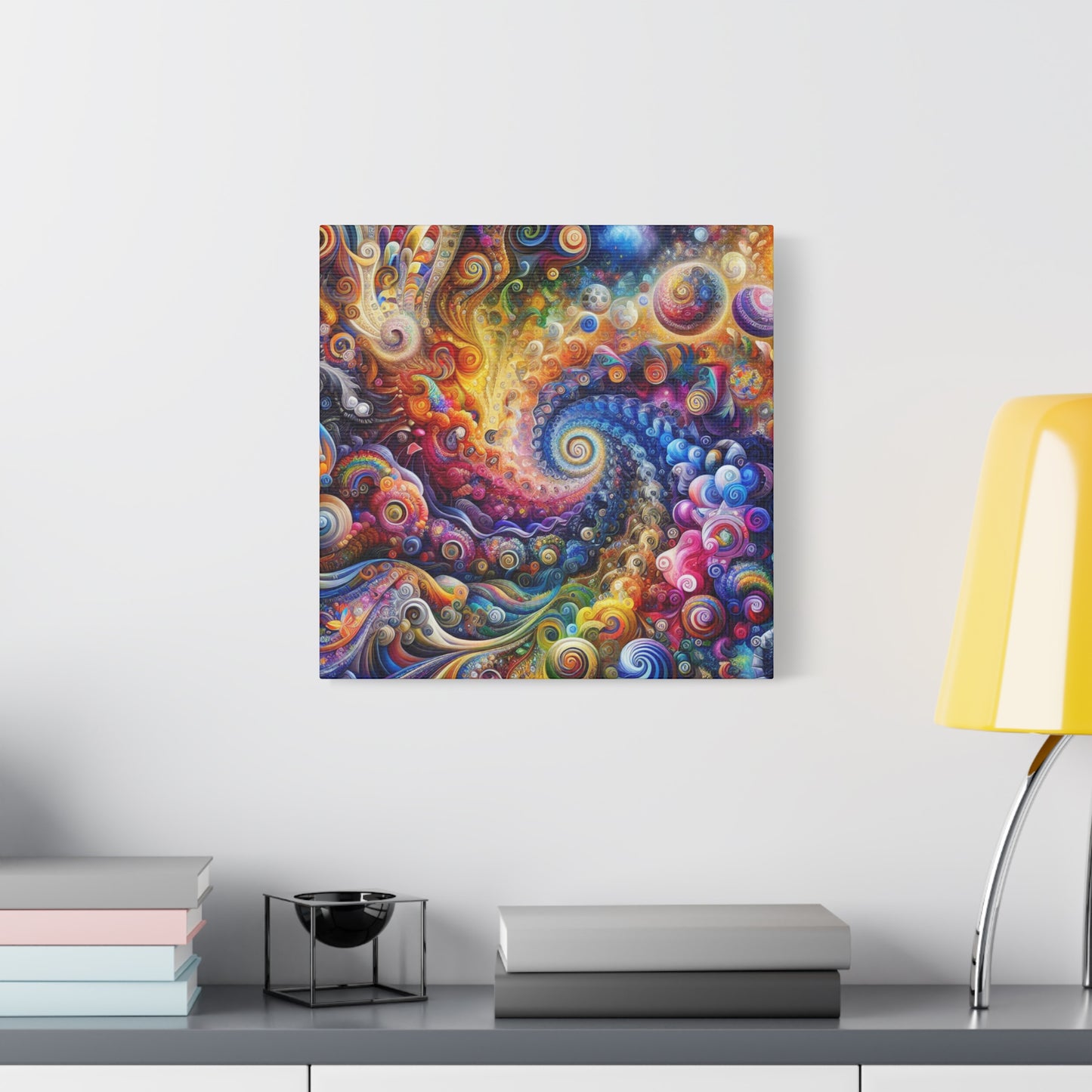 Farbenfrohe Blasen von Theodore Belleview Collection -Canvas -Wandgemälde
