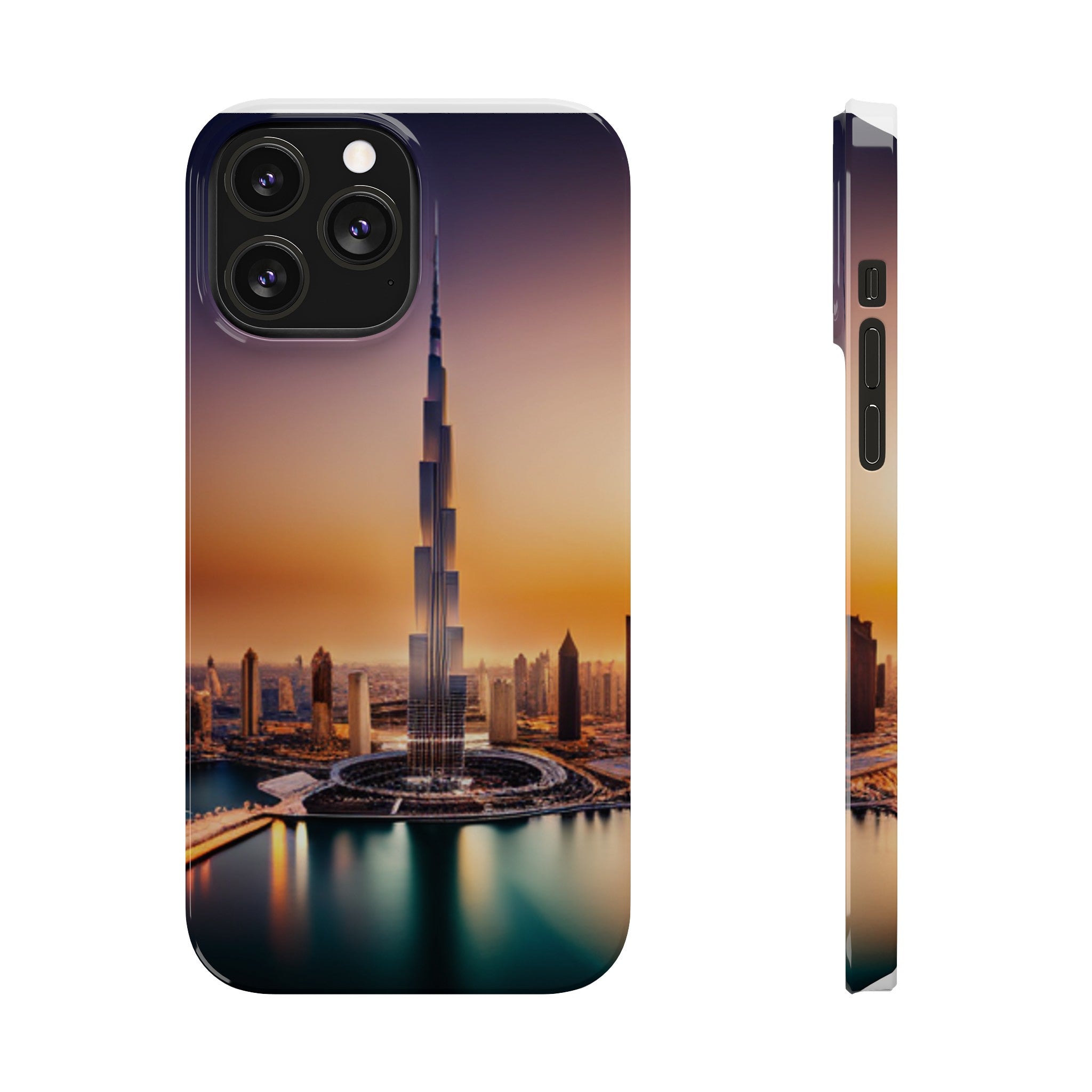 Dubai Dreams: Dein Handy-Cover in luxuriösem Glanz mit dem Design des Burj Khalifa!