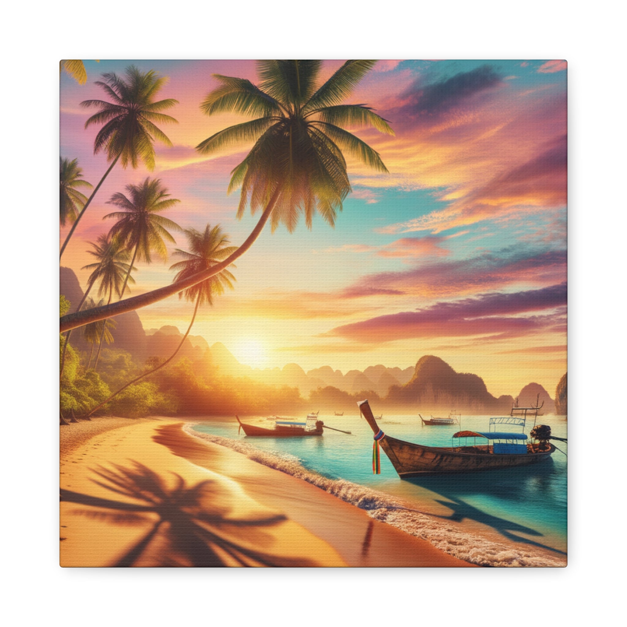 Traumhafte Küstenparadiese: Entdecken Sie unsere exklusive Kollektion von Strand- und Meerbildern aus Thailand  - Canvas  - Wandbild