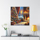 Christmas is coming von "Sebastian Delacroix"   -Canvas -Wandgemälde