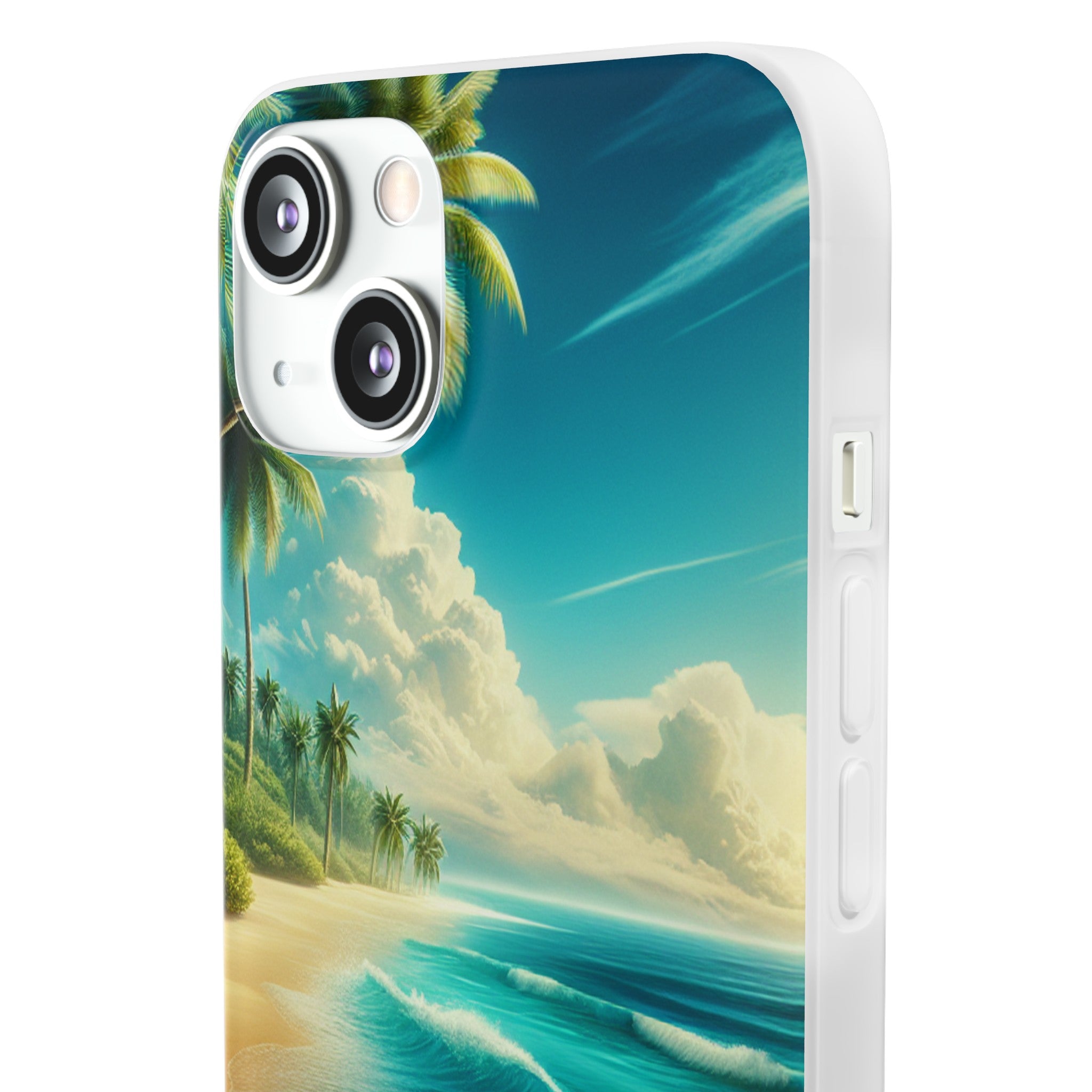 Strandparadies Handy Cover - Für iPhone & Samsung, Tauche ein in die Wellen - Die Inspiration für einen baldigen Urlaub