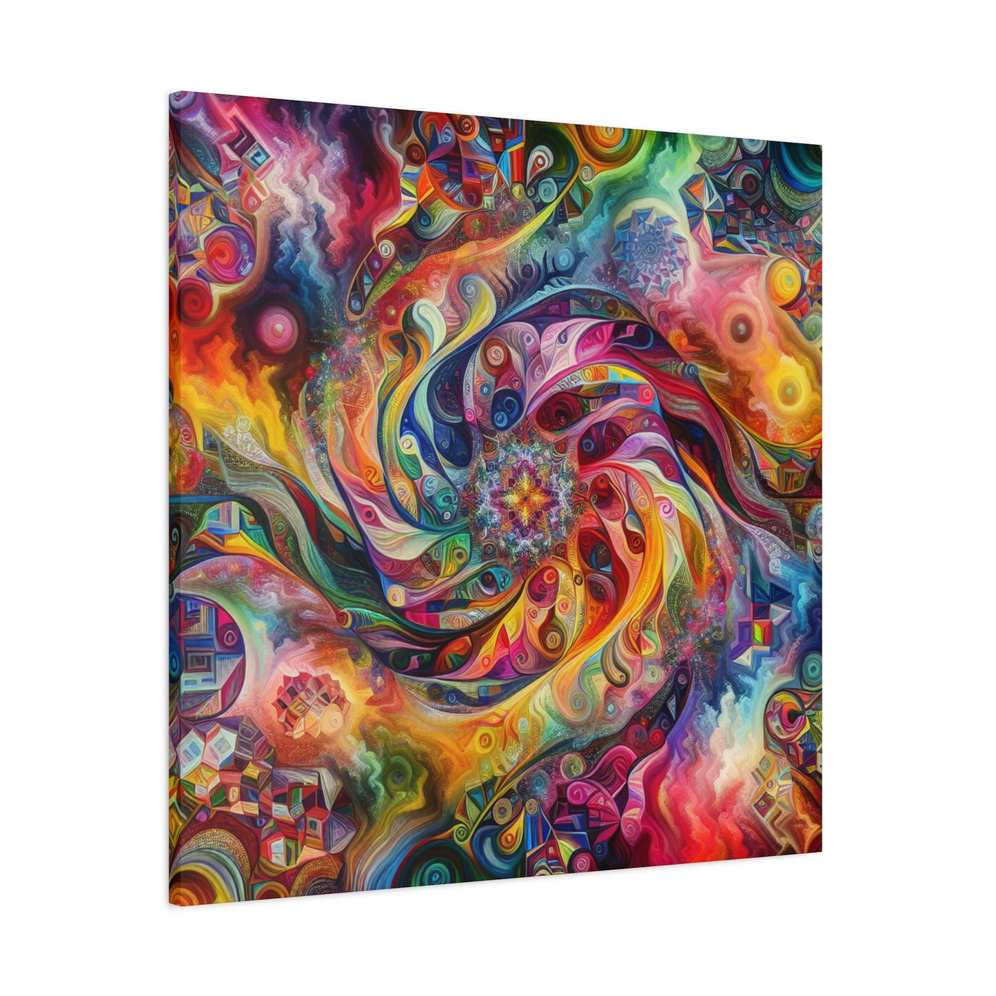Bunte Spirale von Alabaster Fenton Fields    -Canvas -Wandgemälde