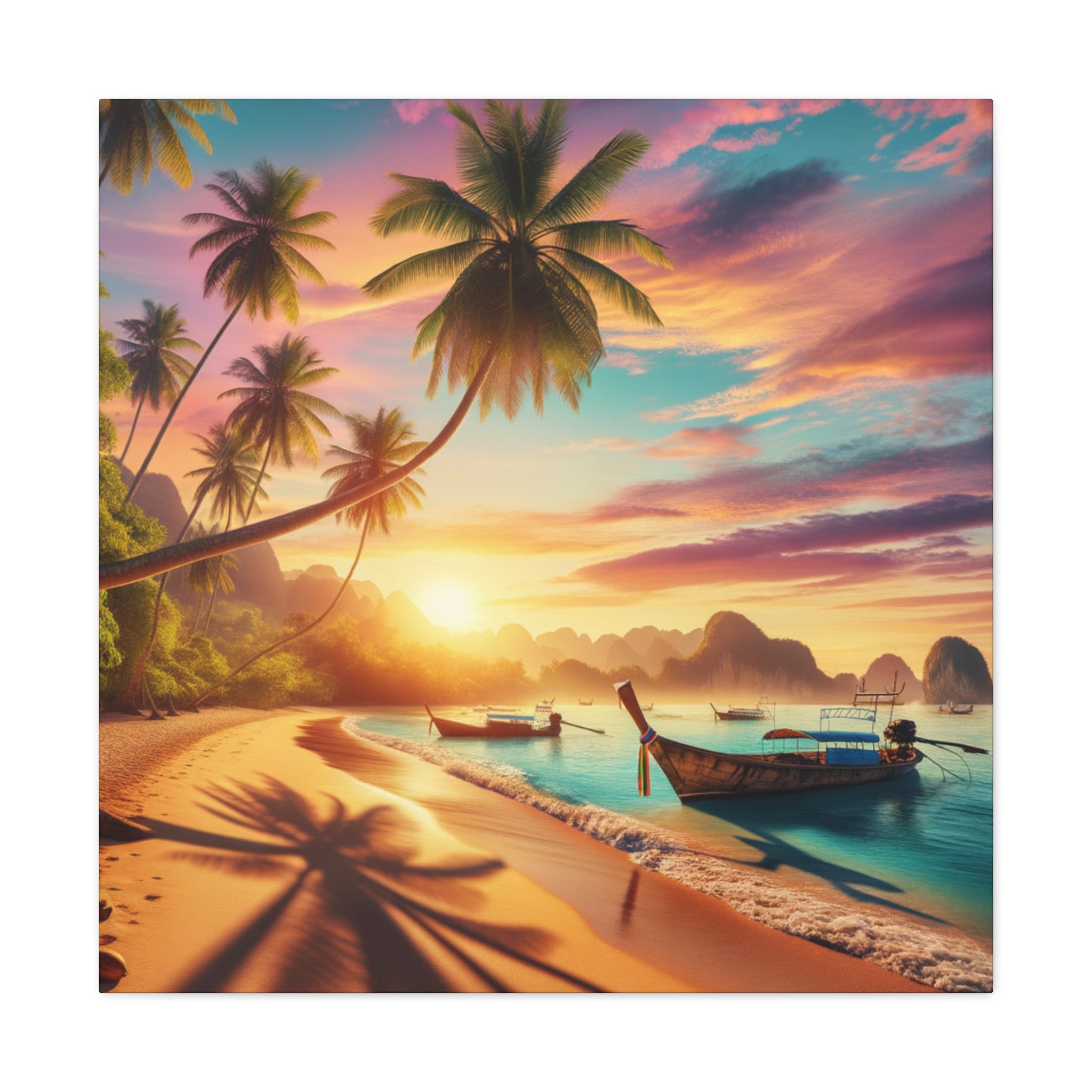 Traumhafte Küstenparadiese: Entdecken Sie unsere exklusive Kollektion von Strand- und Meerbildern aus Thailand  - Canvas  - Wandbild