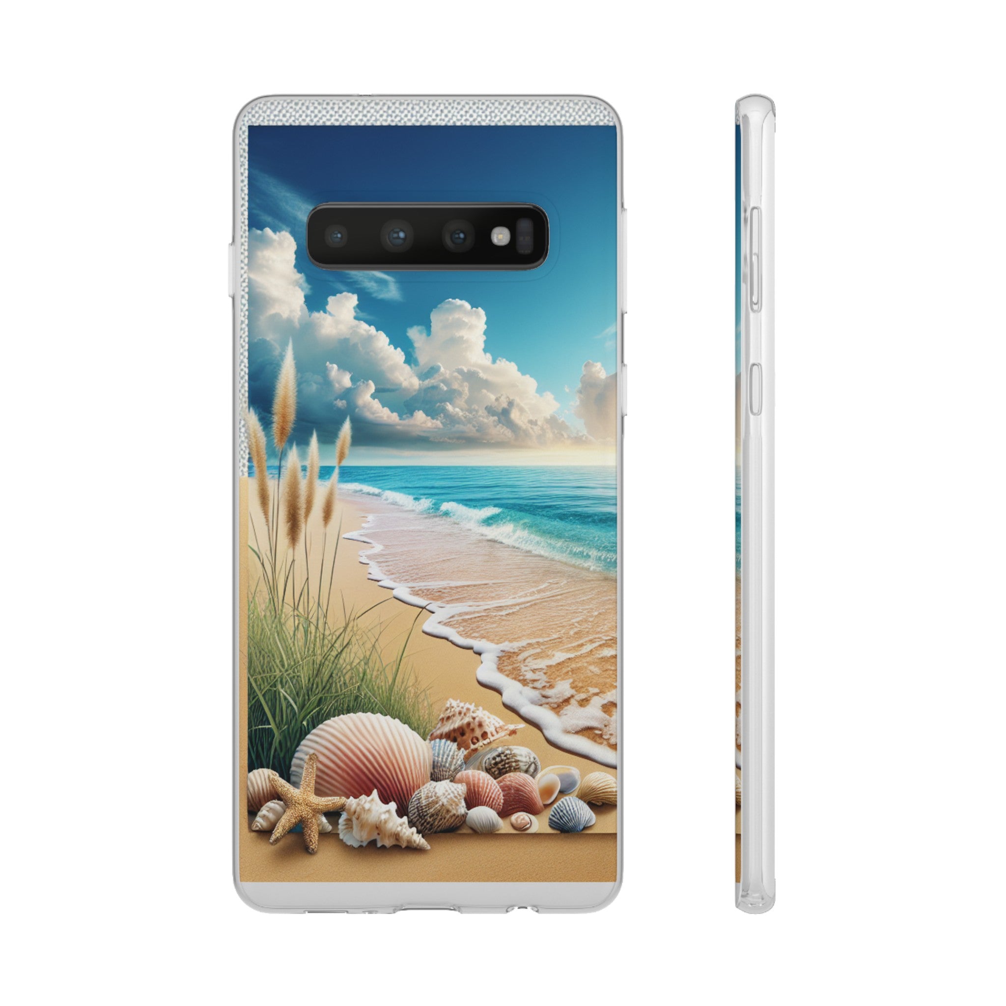 Strandparadies Handy Cover - Für iPhone & Samsung, Tauche ein in die Wellen - Die Inspiration für einen baldigen Urlaub