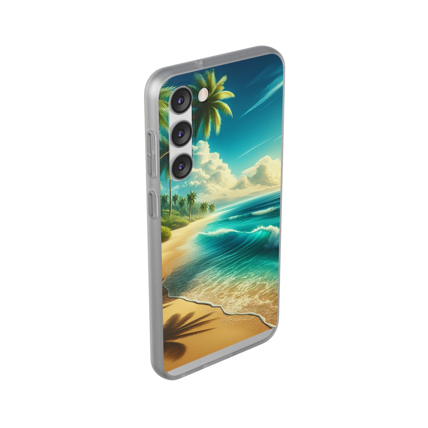 Strandparadies Handy Cover - Für iPhone & Samsung, Tauche ein in die Wellen - Die Inspiration für einen baldigen Urlaub