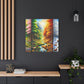 Tiere des Waldes von Benedict Rousseau Monet     -Canvas -Wandgemälde
