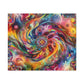 Bunte Spirale von Alabaster Fenton Fields    -Canvas -Wandgemälde