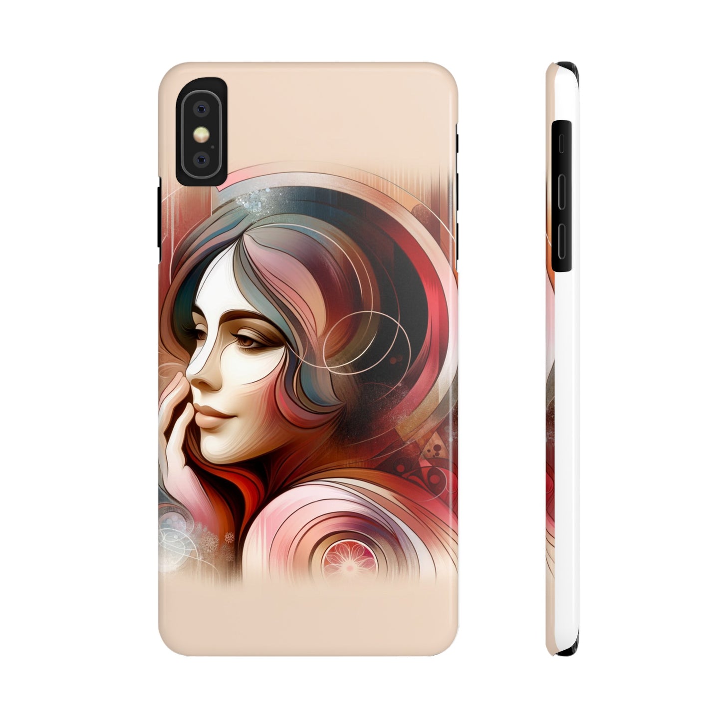 Herzensflüstern: Verzauberte Liebesmuse Handy - Cover - eine verliebte Frau