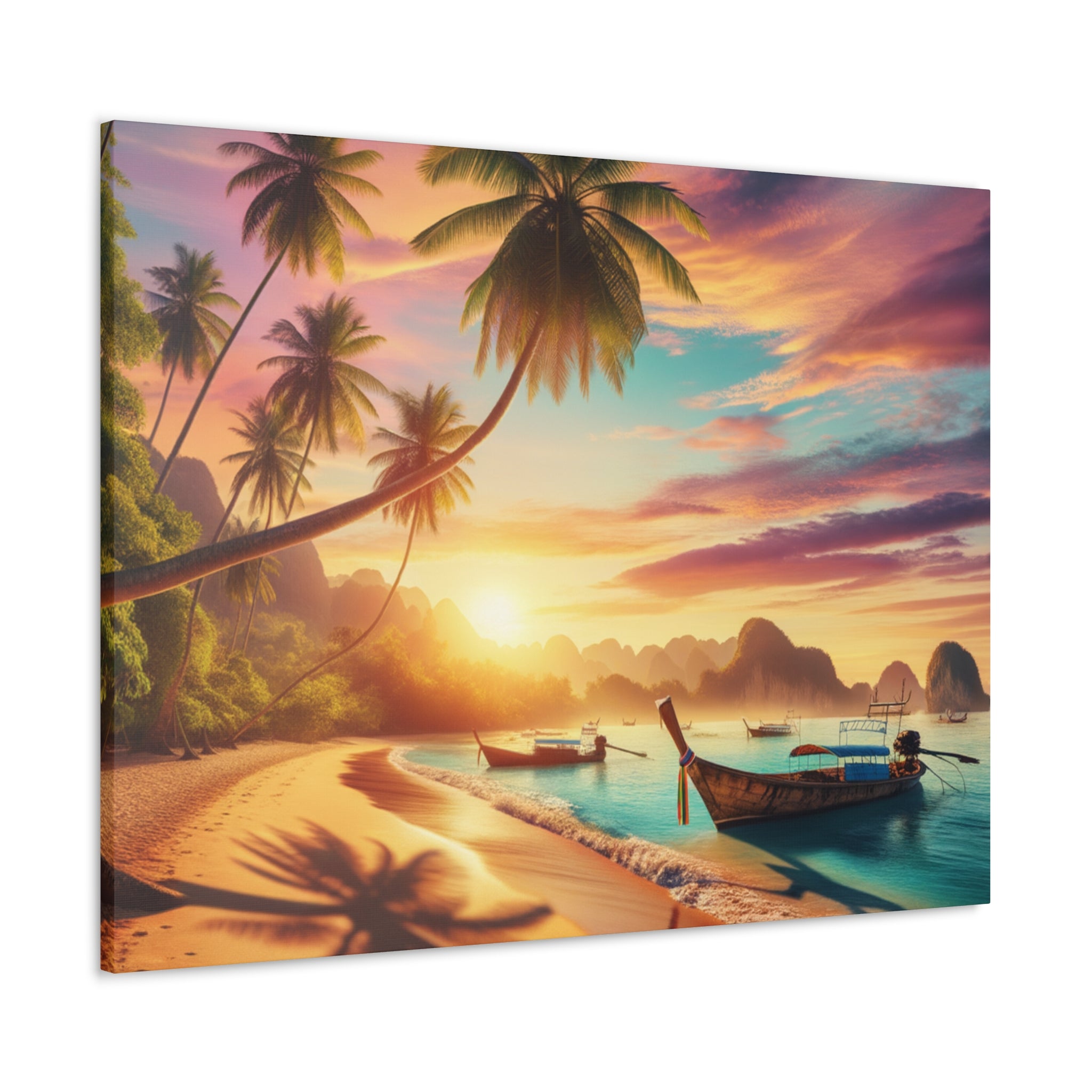 Traumhafte Küstenparadiese: Entdecken Sie unsere exklusive Kollektion von Strand- und Meerbildern aus Thailand  - Canvas  - Wandbild