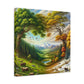 Der Wald lebt  von Sebastian Vermeer Gould    -Canvas -Wandgemälde