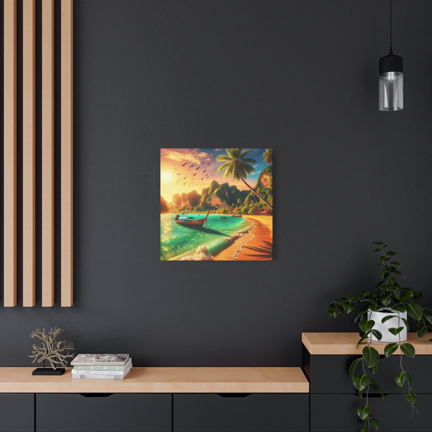 Entdecke die Schönheit Thailands: Atemberaubende Strand- und Meereslandschaften für dein Zuhause       - Canvas  - Wandbild