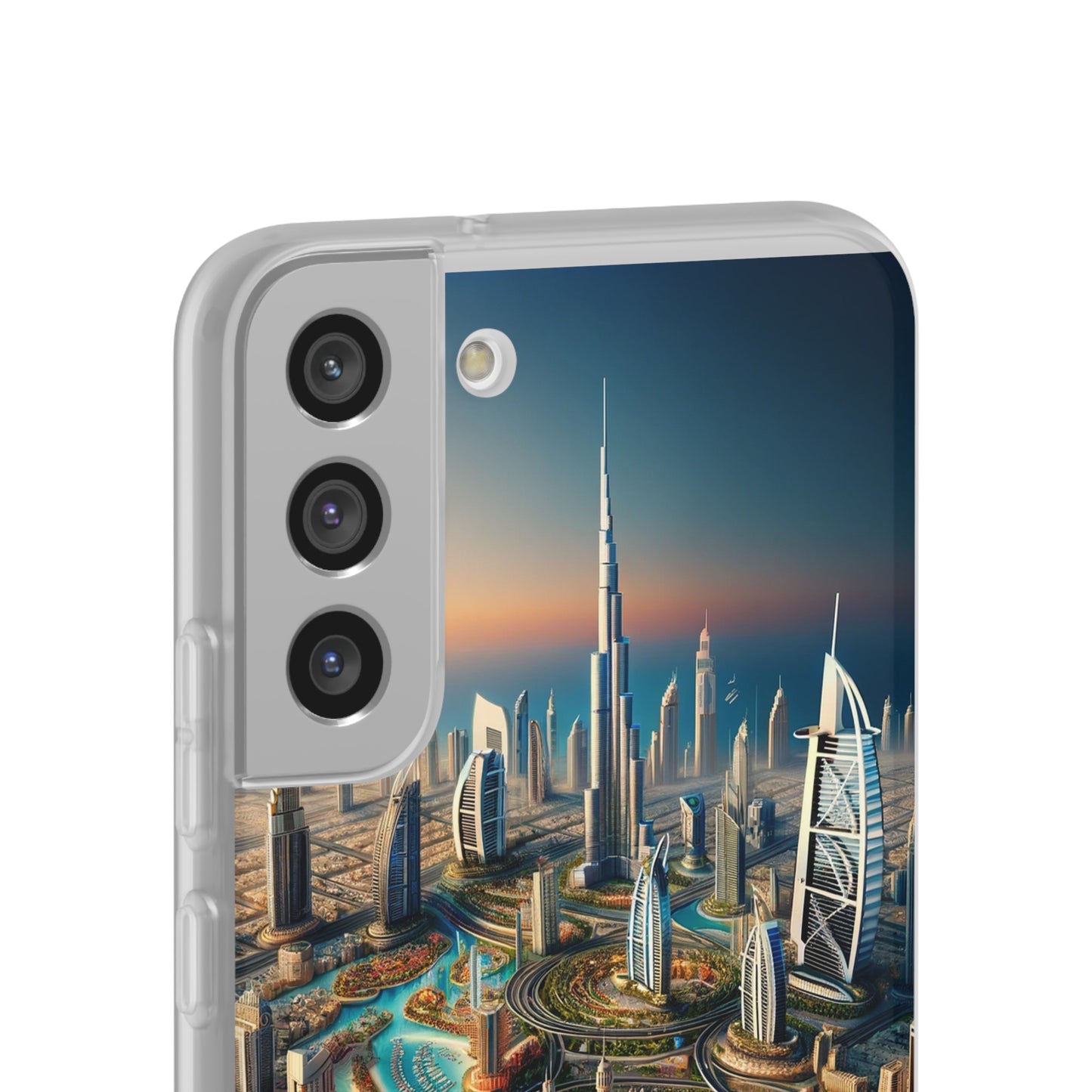 Dubai Dreams: Dein Handy-Cover in luxuriösem Glanz mit dem Design der Wahrzeichen Dubais wie z.B. Burj Khalifa oder dem Burj al Arab!