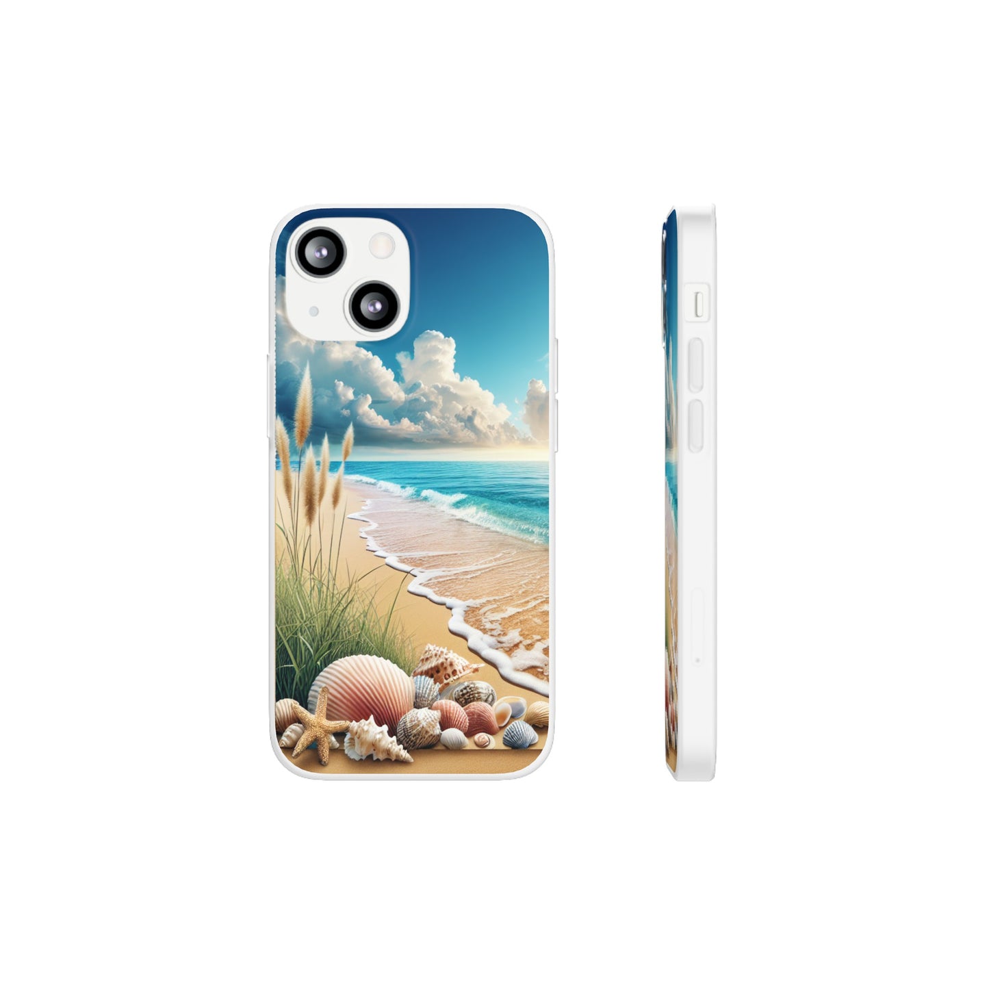 Strandparadies Handy Cover - Für iPhone & Samsung, Tauche ein in die Wellen - Die Inspiration für einen baldigen Urlaub