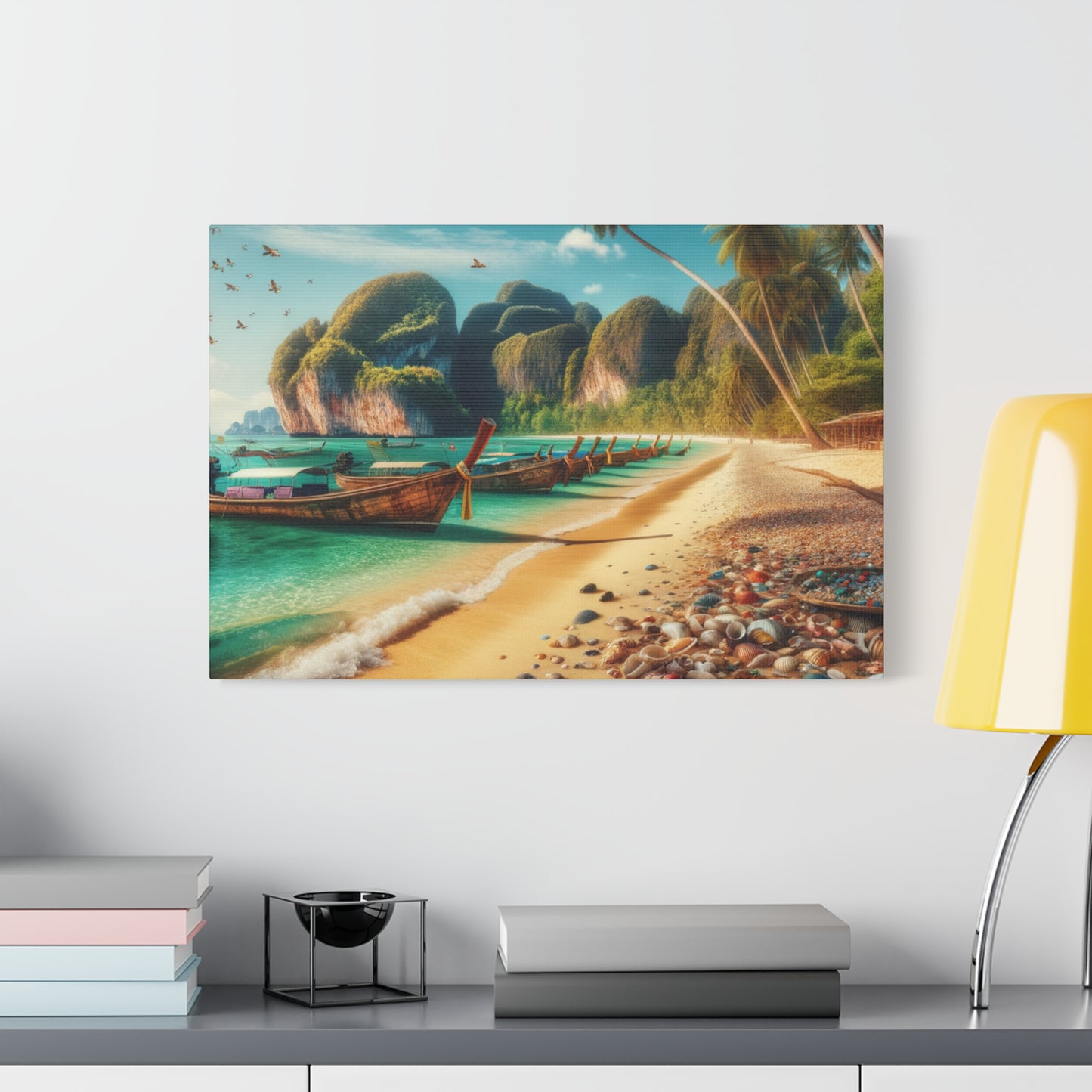 Entdecke die Schönheit Thailands: Atemberaubende Strand- und Meereslandschaften für Dein Zuhause    - Canvas  - Wandbild