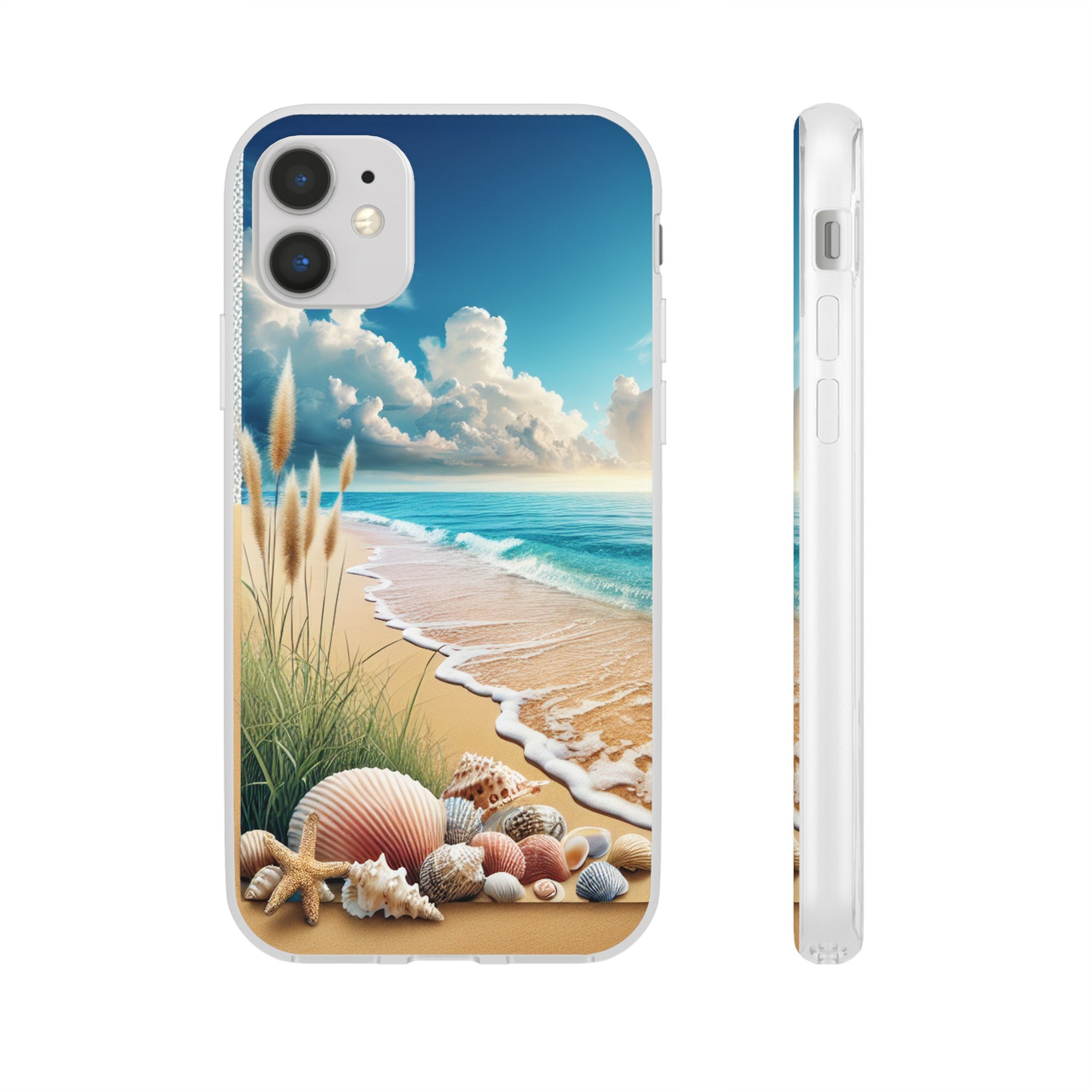 Strandparadies Handy Cover - Für iPhone & Samsung, Tauche ein in die Wellen - Die Inspiration für einen baldigen Urlaub