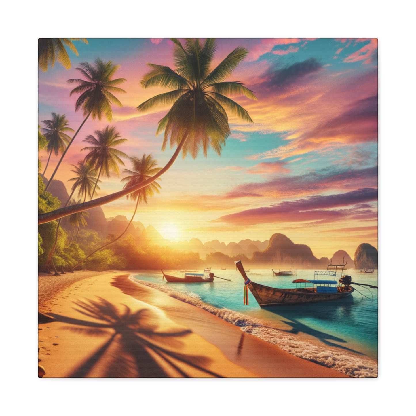 Traumhafte Küstenparadiese: Entdecken Sie unsere exklusive Kollektion von Strand- und Meerbildern aus Thailand  - Canvas  - Wandbild
