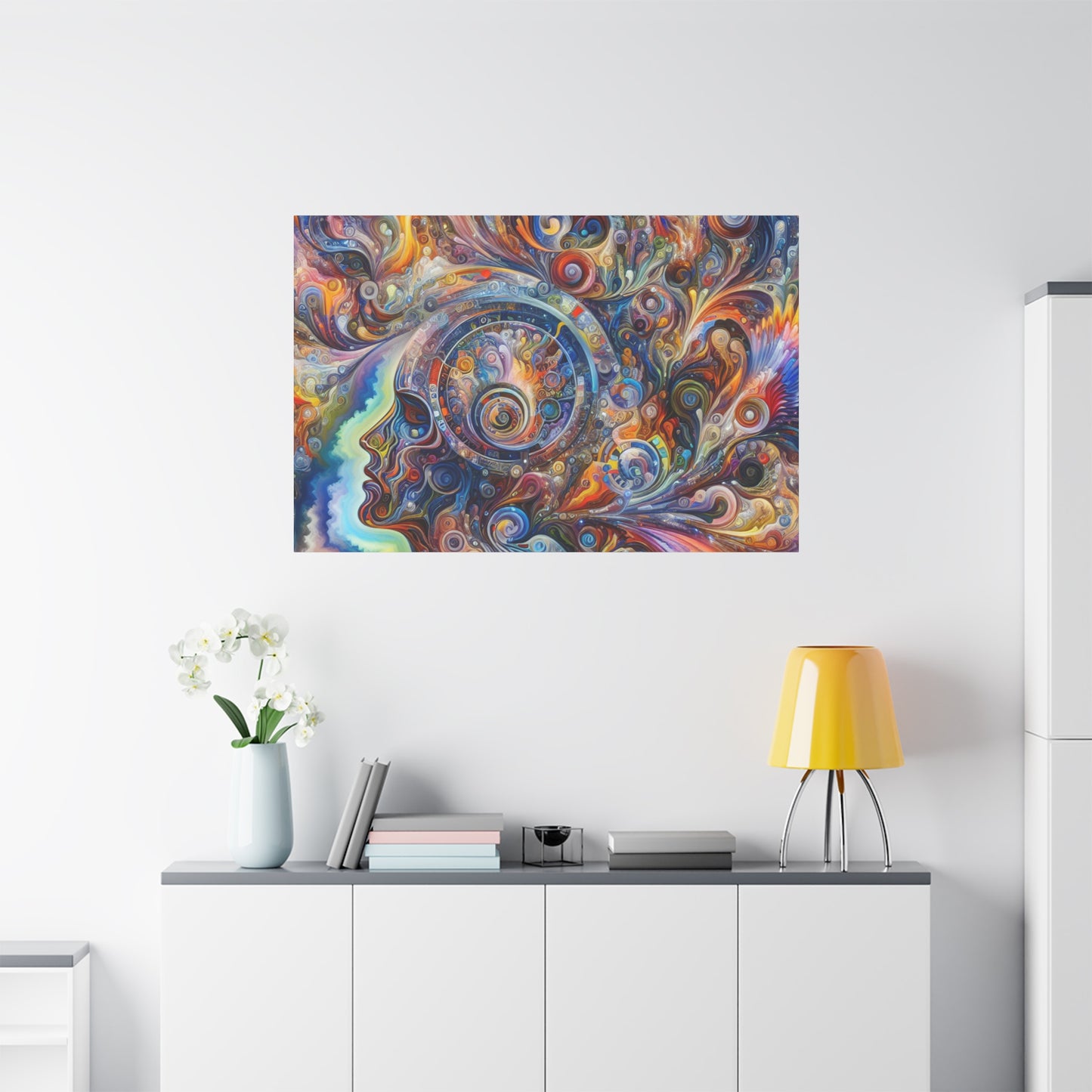 bunter Punk vonTheodore Vanborough Bloomfield     -Canvas