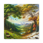 Der Wald lebt  von Sebastian Vermeer Gould    -Canvas -Wandgemälde