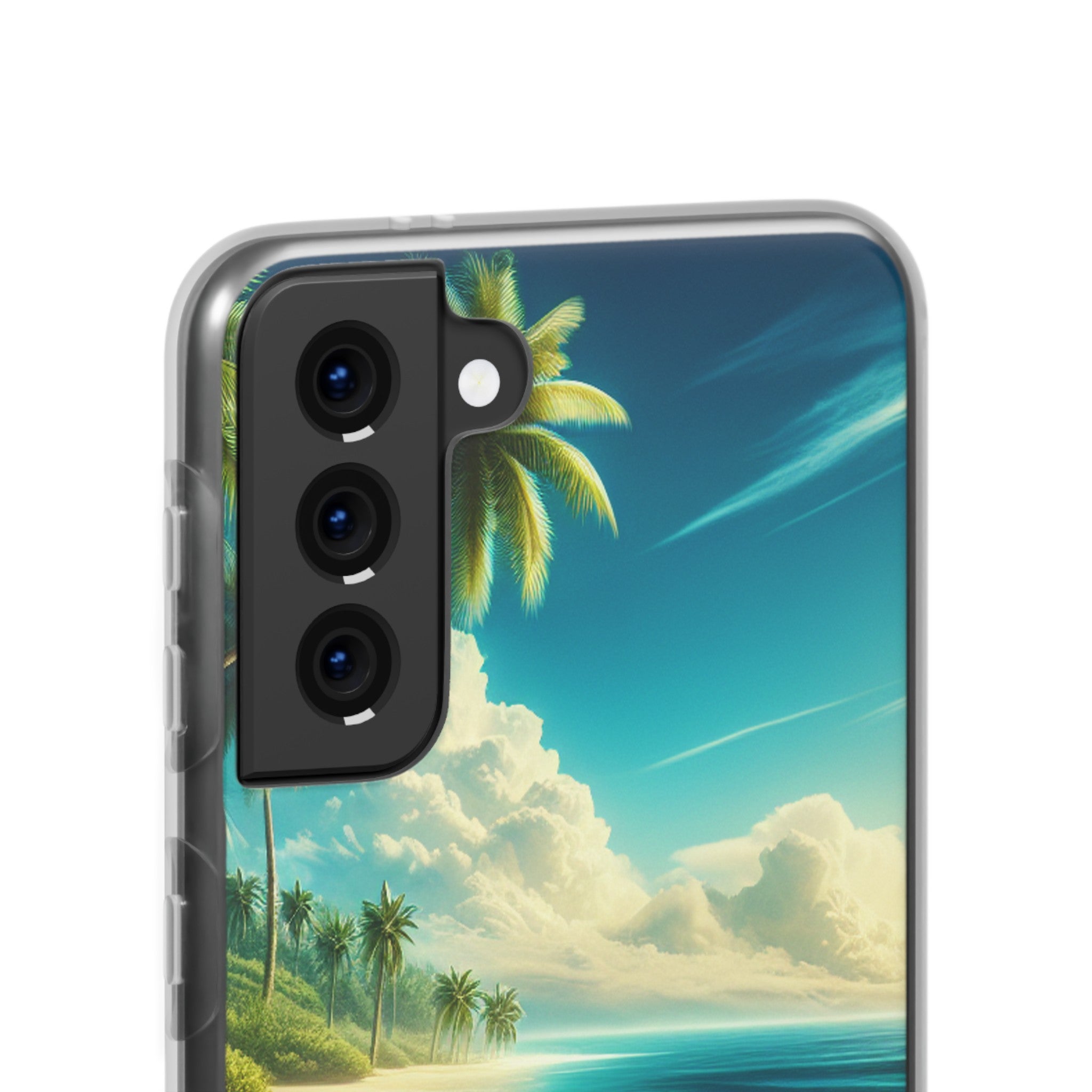 Strandparadies Handy Cover - Für iPhone & Samsung, Tauche ein in die Wellen - Die Inspiration für einen baldigen Urlaub