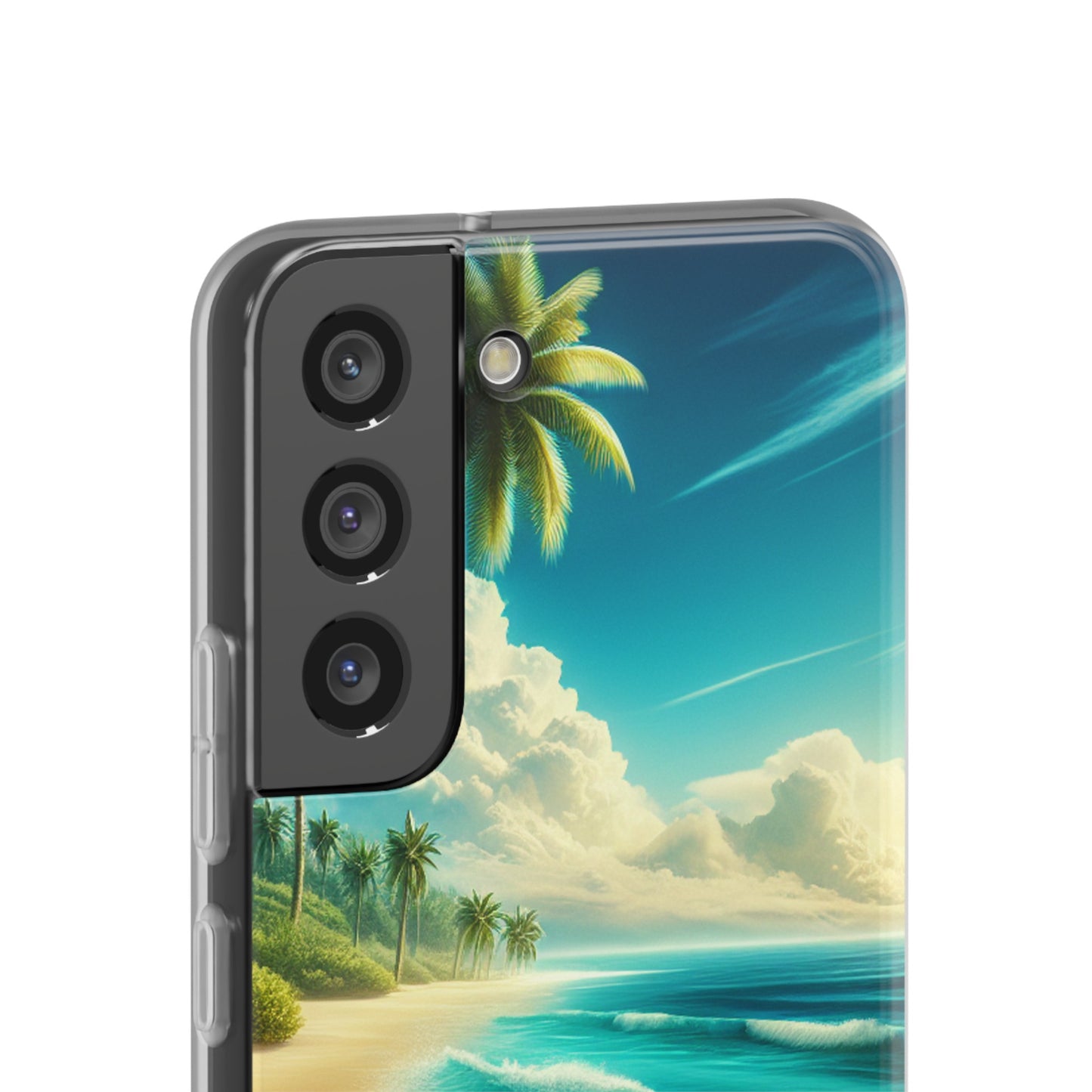 Strandparadies Handy Cover - Für iPhone & Samsung, Tauche ein in die Wellen - Die Inspiration für einen baldigen Urlaub