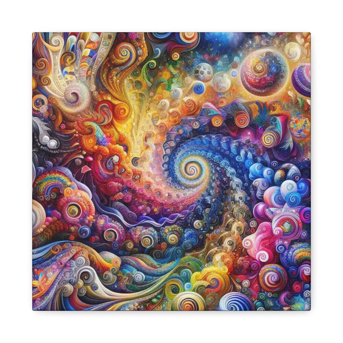 Farbenfrohe Blasen von Theodore Belleview Collection -Canvas -Wandgemälde